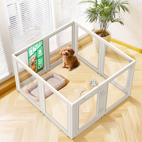 Acrylic Indoor Dog Playpen