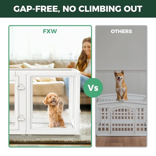 Acrylic Indoor Dog Playpen