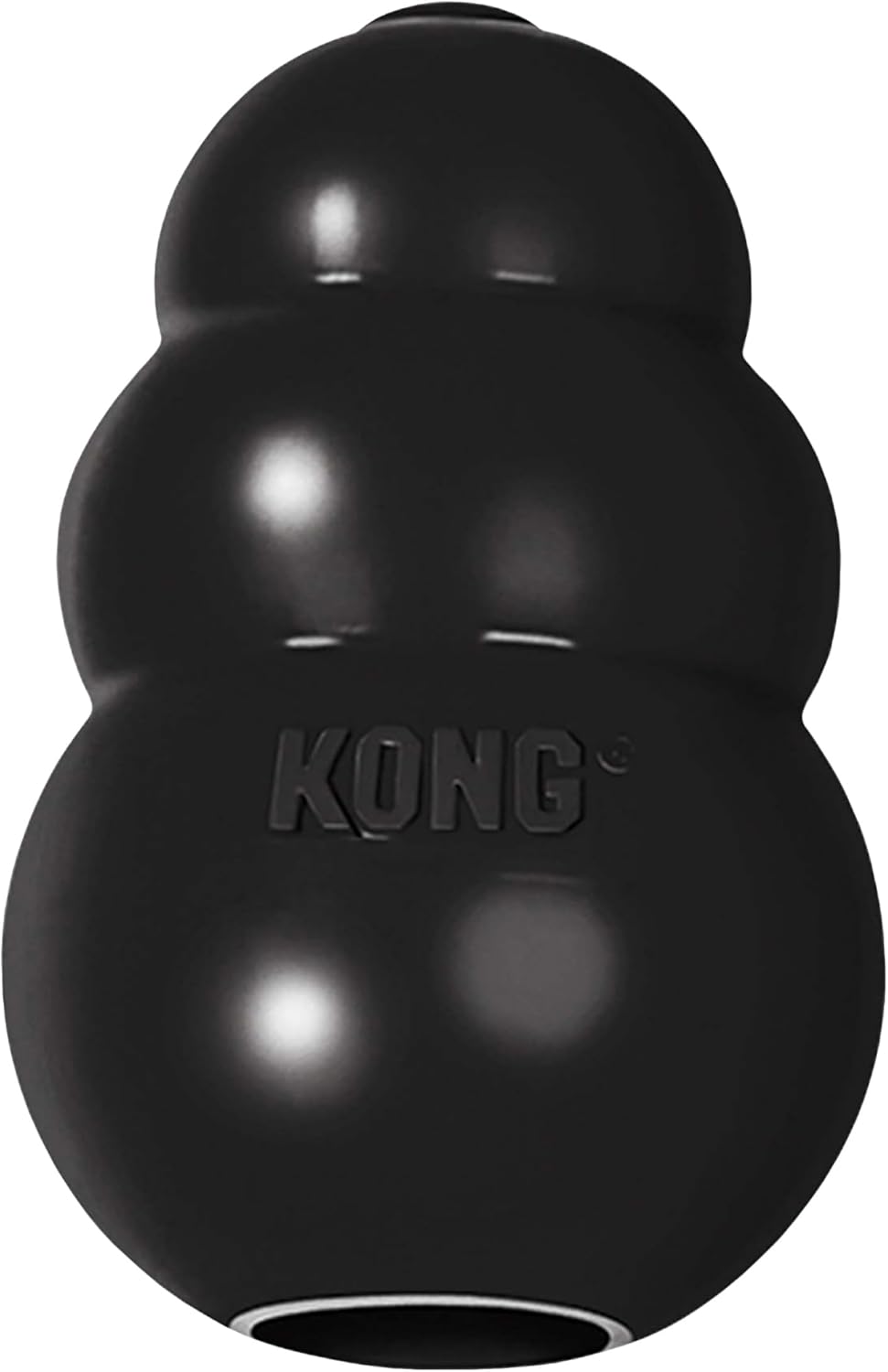 KONG Extreme Dog Toy, Durable Natural Rubber Chew, for Large Dogs | Treat-Filling Chew & Fetch Toy with Erratic Bounce, Made from KONG's Most Durable Natural Rubber for Power Chewers