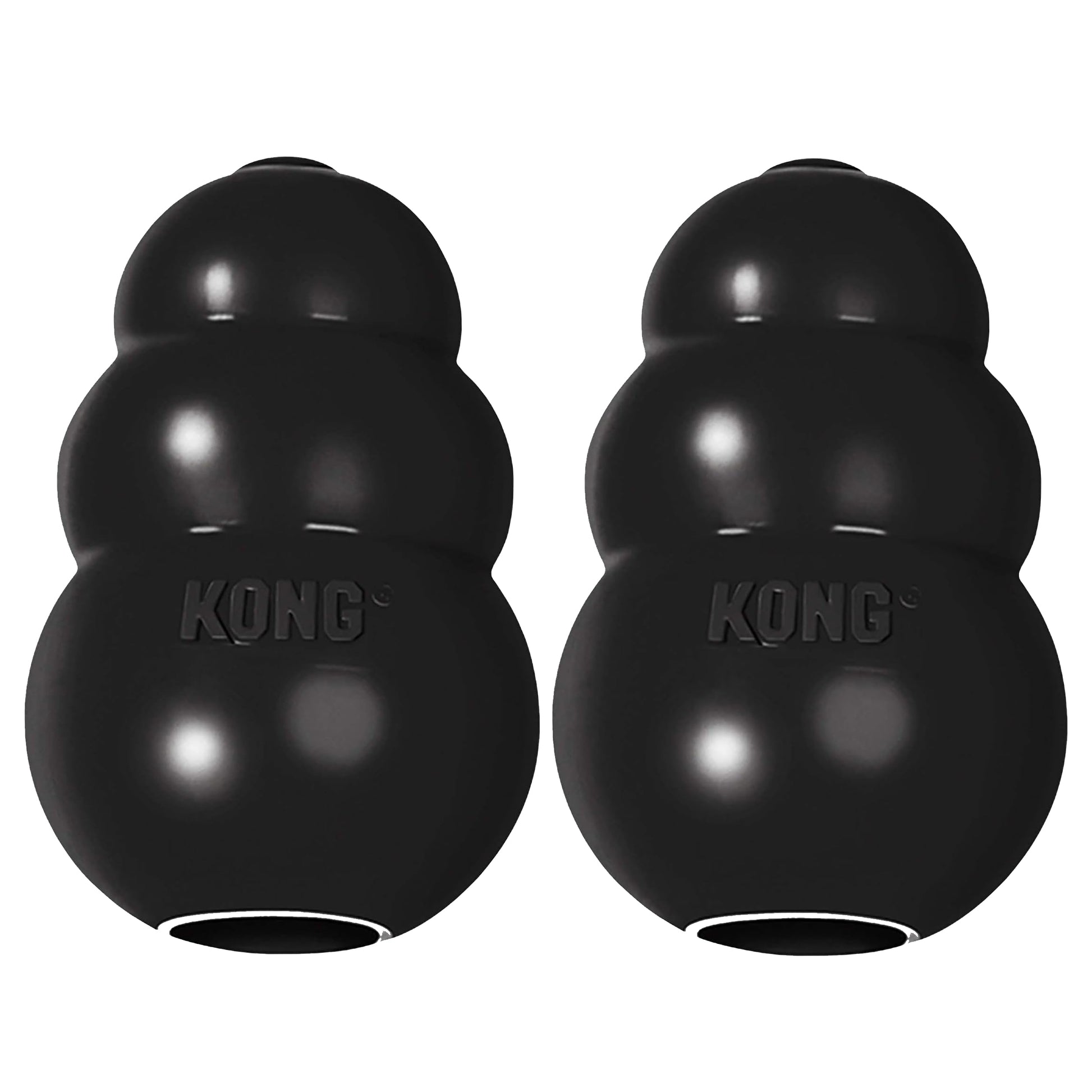KONG Extreme Dog Toy, Durable Natural Rubber Chew, for Large Dogs | Treat-Filling Chew & Fetch Toy with Erratic Bounce, Made from KONG's Most Durable Natural Rubber for Power Chewers