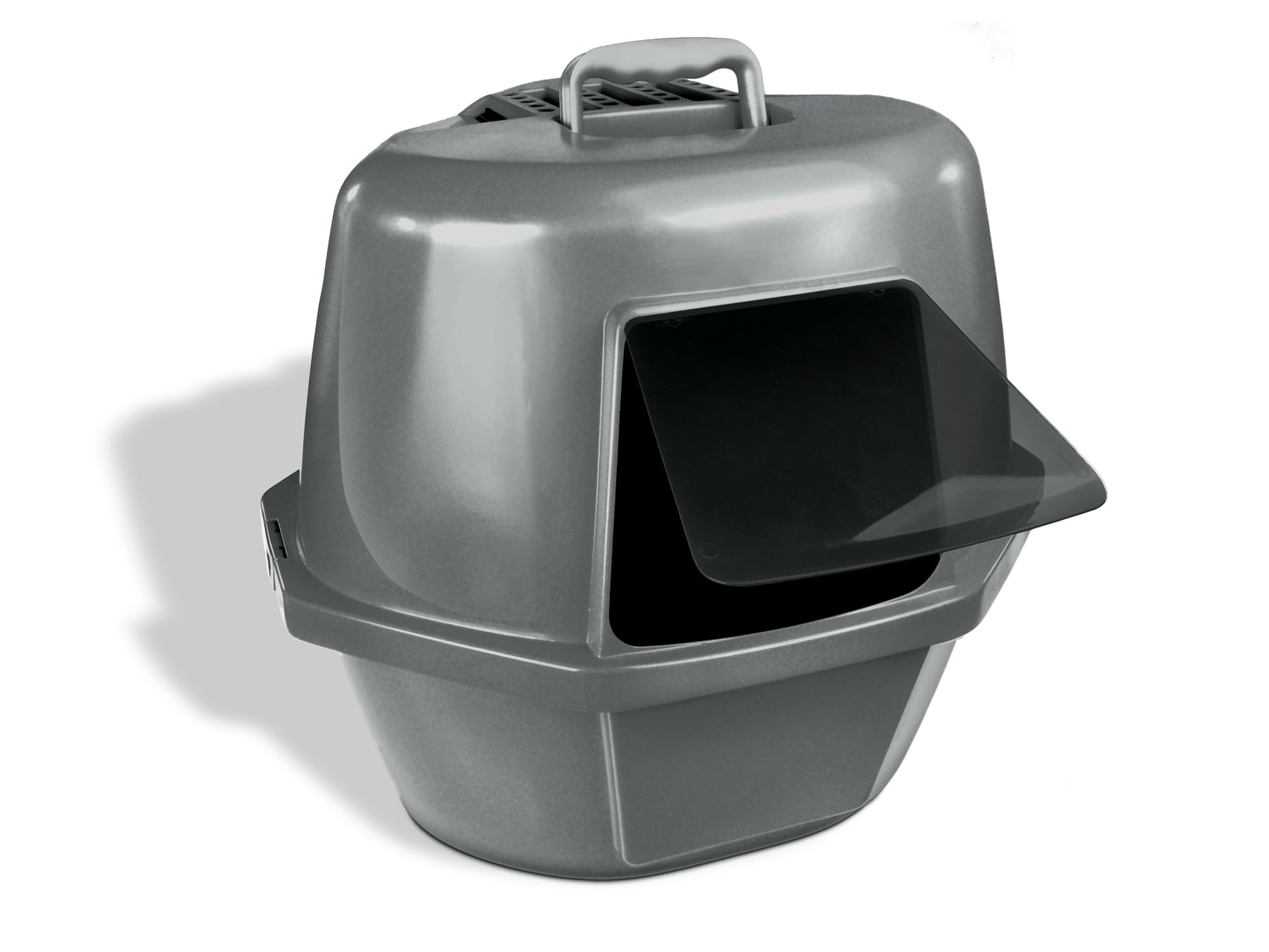 Van Ness Pets Odor Control Extra Large, Giant Enclosed Cat Pan with Odor Door, Hooded, Blue, CP7