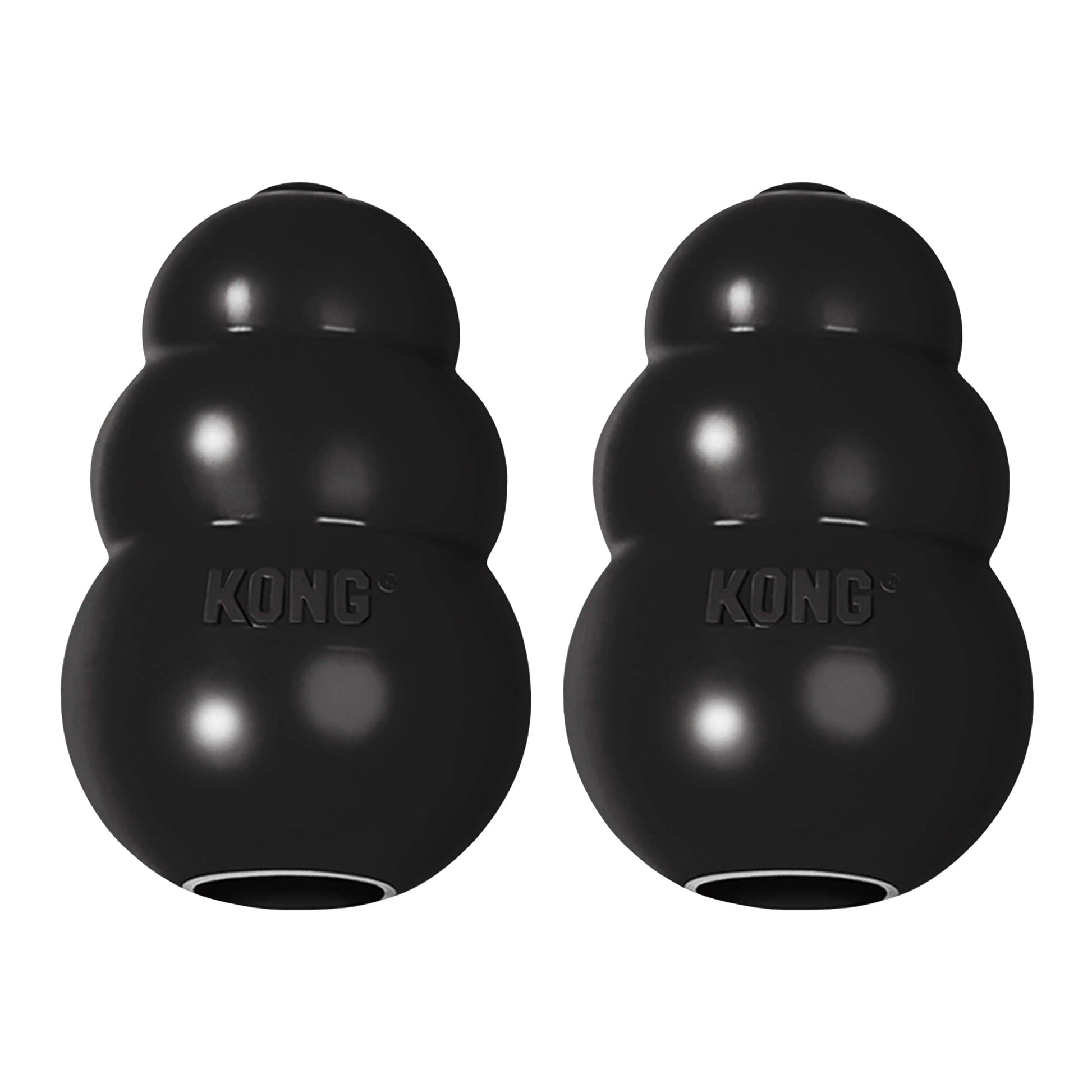 KONG Extreme Dog Toy, Durable Natural Rubber Chew, for Large Dogs | Treat-Filling Chew & Fetch Toy with Erratic Bounce, Made from KONG's Most Durable Natural Rubber for Power Chewers