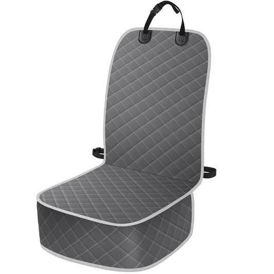 ELONGRIVER Dog Car Seat Covers, Waterproof Front Seat Cover for Dogs, Scratch-Proof, Nonslip Pet Passenger Seat Cover Protector, Universal Fit for Cars Trucks SUVs, Standard Size, Black